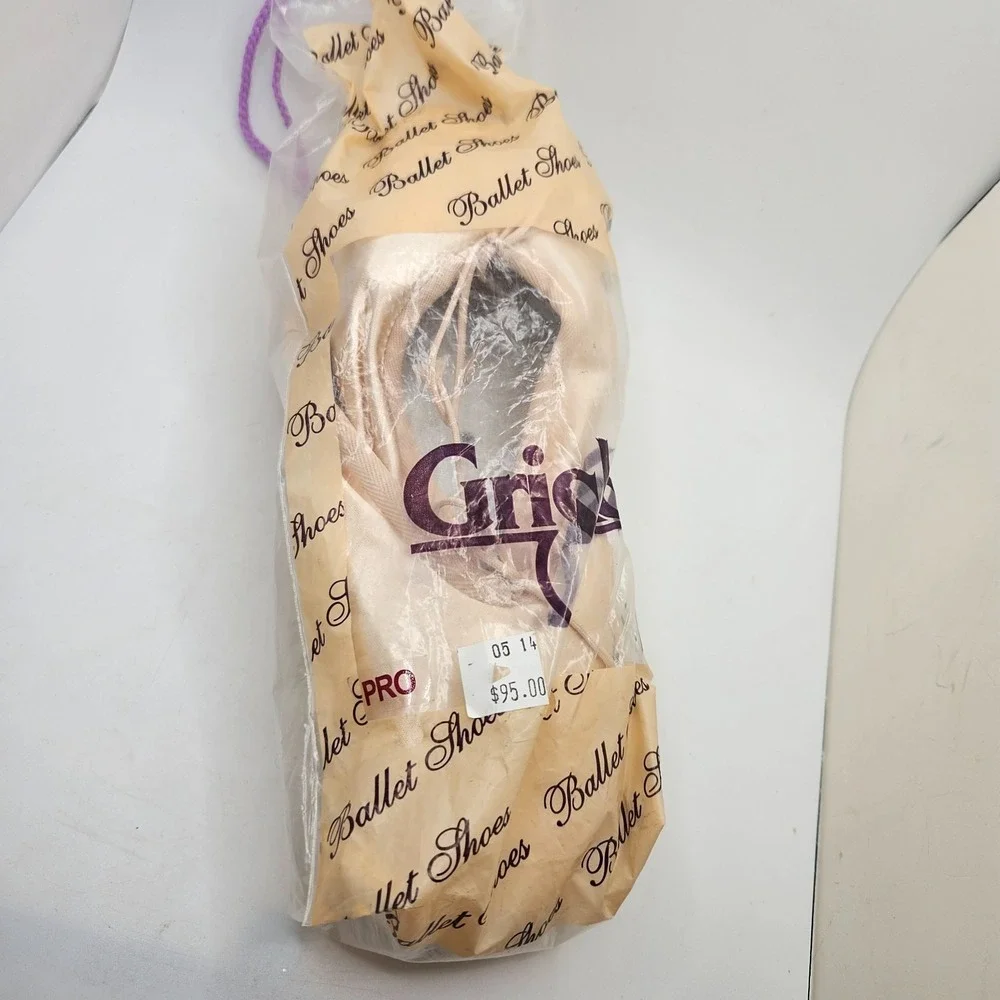 Grishko 2007 Pro Pointe Shoes Ballet Pink Satin Size 6.5 2X H